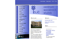 Desktop Screenshot of klic-css.cz