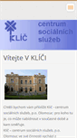 Mobile Screenshot of klic-css.cz