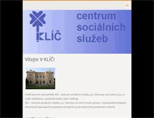 Tablet Screenshot of klic-css.cz